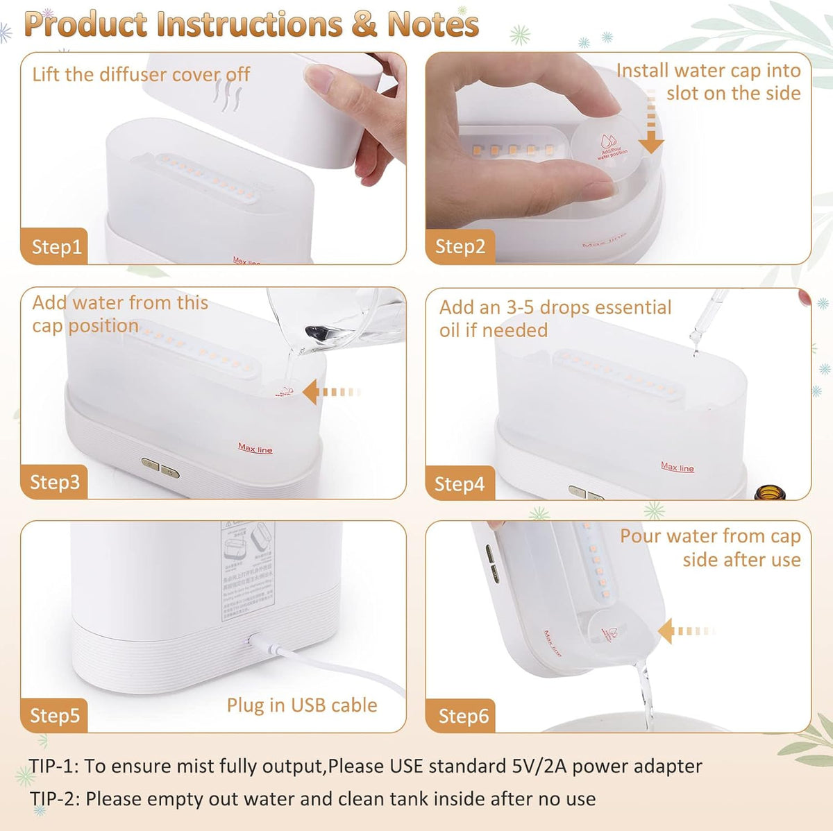 Flame Aroma Diffuser
