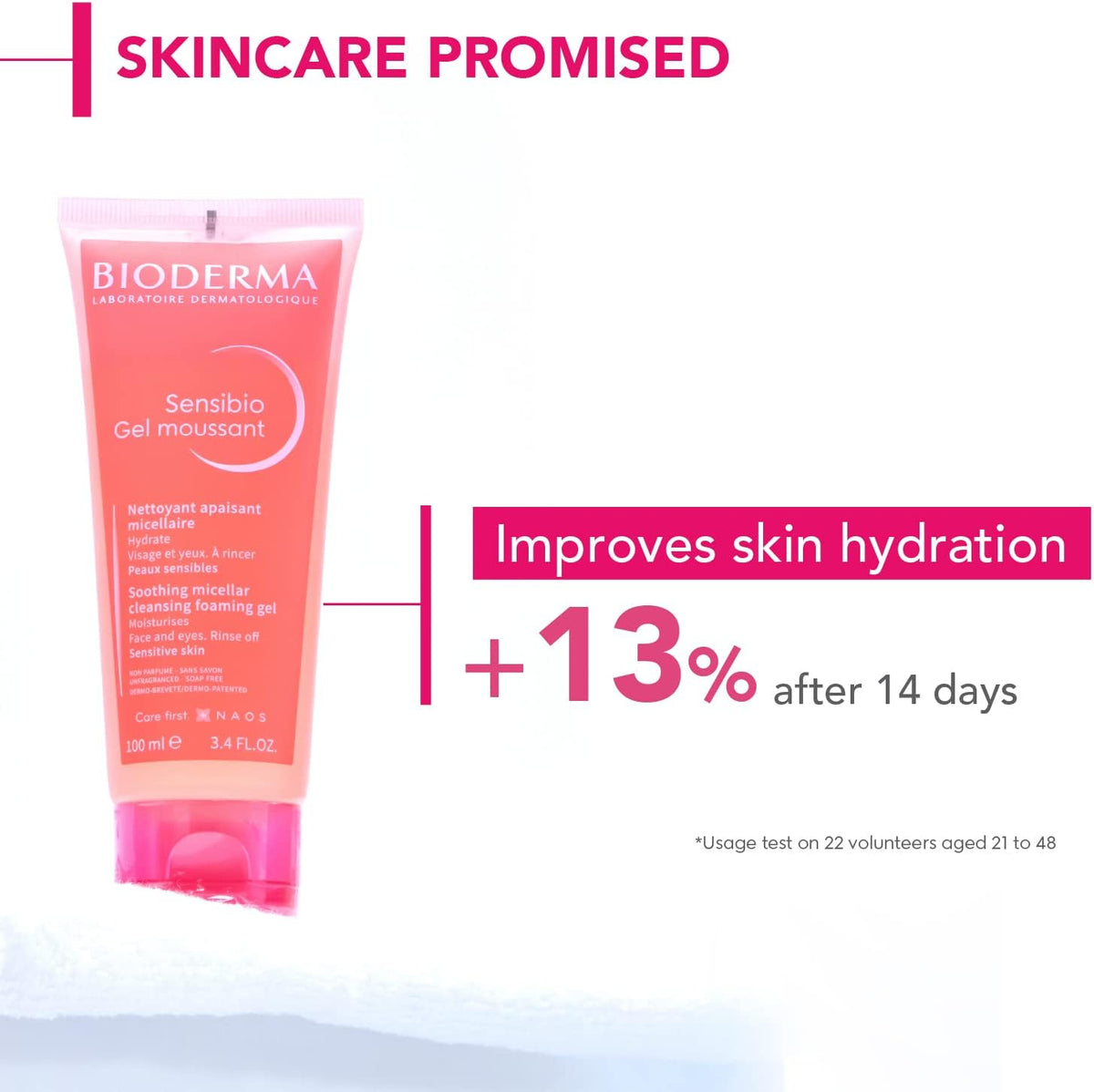 Bioderma Sensibio Gentle Soothing Micellar Cleansing Foaming Gel For Sensitive Skin (500ml)