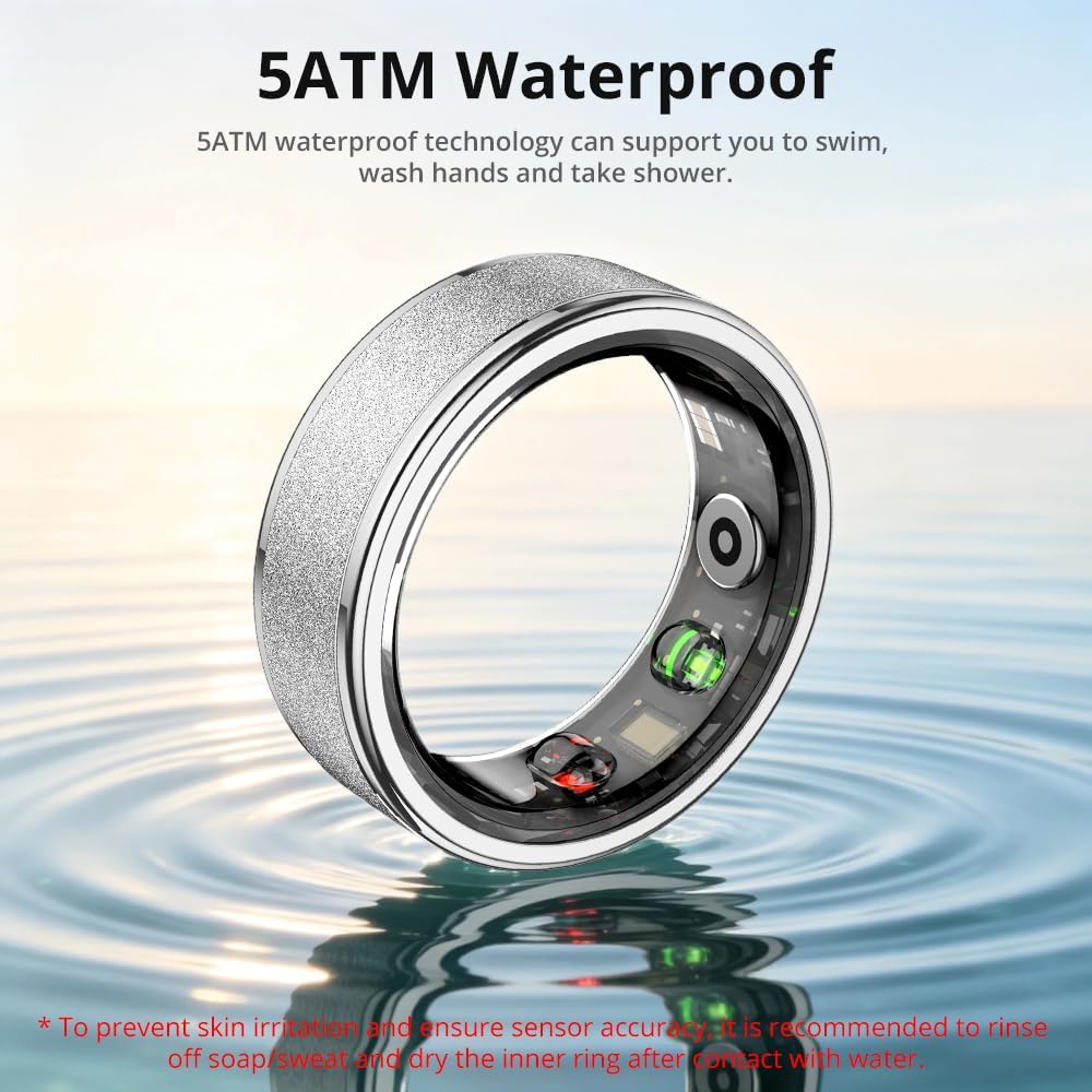 COLMI R10 Smart Ring  Health & Sleep Tracker No Subscription