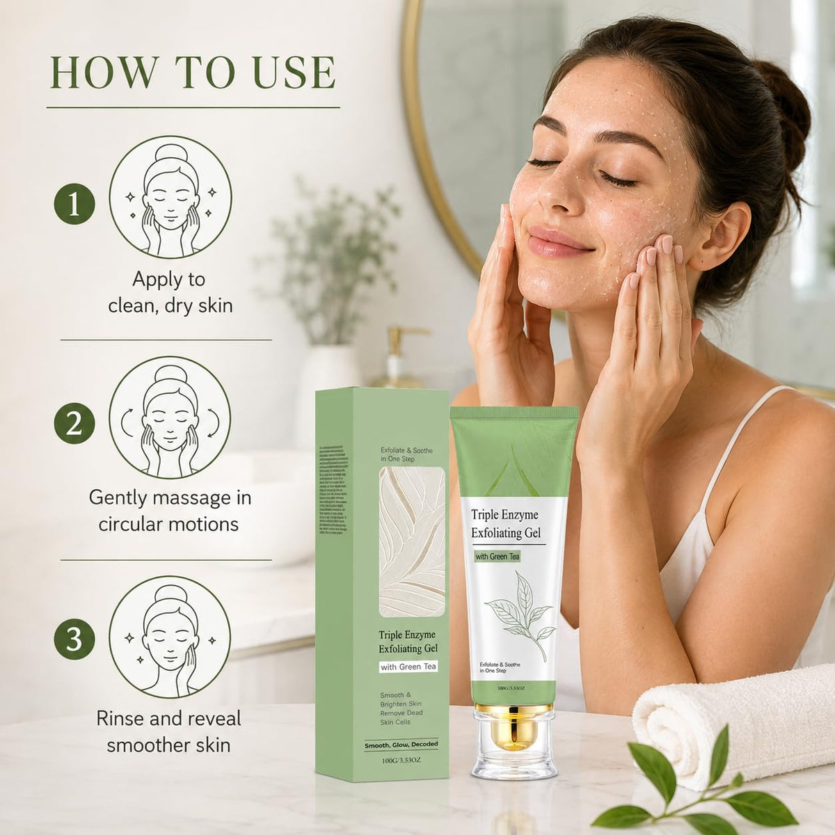 Triple Enzyme Exfoliating Gel
